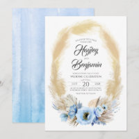 Casamento Tropical Pampas Grass Dusty Flowers