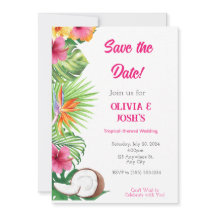 CASAMENTO TROPICAL SALVE A PLACA DE DATA