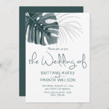 Casamento tropical simples