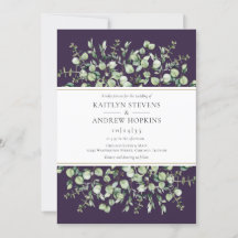 Casamento Tudo Em Um Eucalipto Roxo