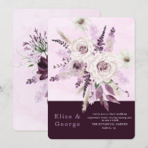 Casamento Único das Rosas Brancas da Lavanda Wiste