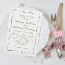 Casamento Verde Oleícola Escrito À Mão Personaliza