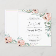 Casamento Vermelhidão Floral, Rosa-Rosa-Rosa-Papoi