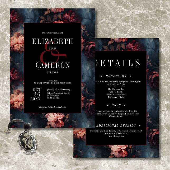 Convites Casamento Vermelho-Rosa-Rosa-Rosa-Vermelhos-Dois-V (Criador carregado)