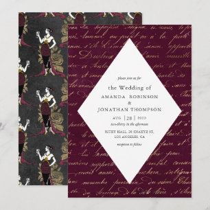 Convites Casamento Vin Rouge