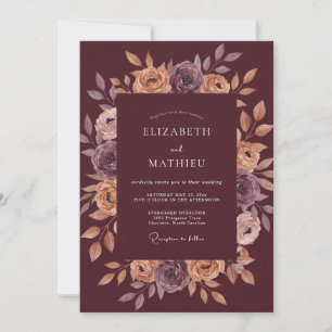 Convites Casamento Vinho Champanhe Ranunculus Eucalipto