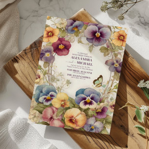 Convites Casamento vintage Art Nouveau de Mucha