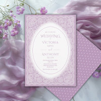 Casamento Vintage Branco com Renda Roxa