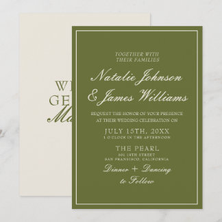 Convites Casamento Vintage de Dinheiro Antigo com Creme de
