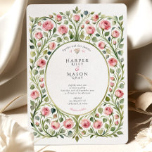 Casamento vintage de jardim rosa-rosa