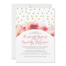 Casamento vintage Dourado Rosa Cor-de-Água Floral