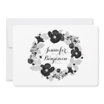 casamento vintage elegante de flores pretas
