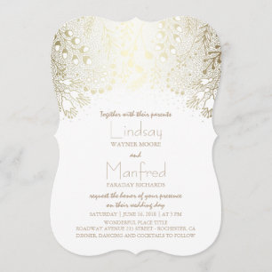 Convites Casamento vintage Florestal Encantado