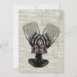 Convites Casamento vintage Gótico de Eternidade