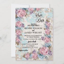 CONVITES CASAMENTO VINTAGE INVITE