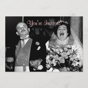 Convites Casamento vintage - Nosso Feliz Dia!