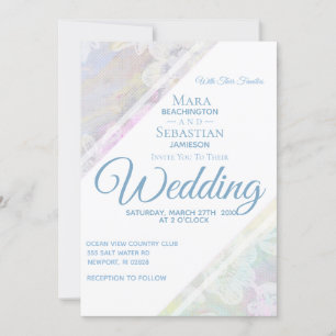 Convites *~* Casamento vintage Romântico de rendas