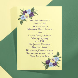 Convites Casamento Violeta da Rainha Victoria