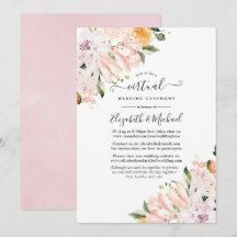 Casamento Virtual Online Pastel Floral