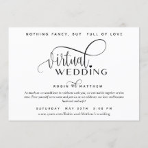 Casamento Virtual Online Simples Moderno