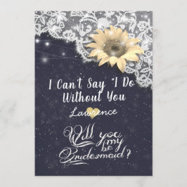 Convites Casamento Você Será Minha Colega De Bridesmaid Lac