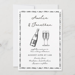 Convites Casamento Whimsical