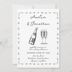 Convites Casamento Whimsical