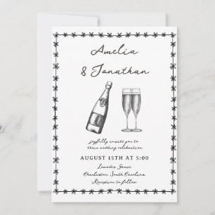 Convites Casamento Whimsical