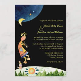 Convites Casamento Whimsical Kokopelli Southwest
