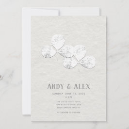 Convites Casamento White Shamrock