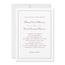 Casamentos Formais Clássicos Burgundy do Script El