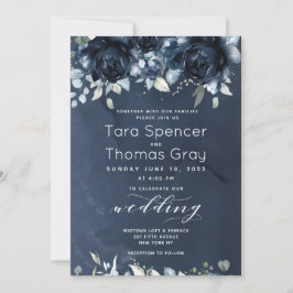 Convites Cascading Peonies Weding 2