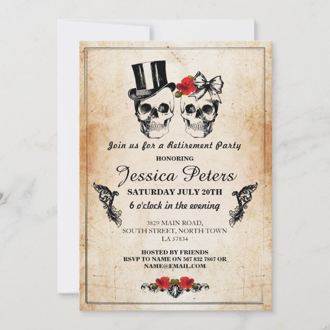 Convites Cascas de Aniversário da Baixa Convidam Rosa de Ha (Frente)