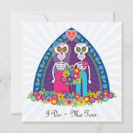 Convites Cascas e flores de açúcar personalizadas - Fundo a