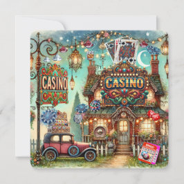 CONVITES CASINO. BARALHO. BINGO