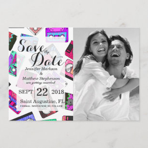 Convites Cassetes de banda magnética modeladas dos anos 90