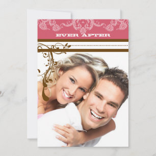 Convites Castanho-rosa-rosado, castanho-pintado, candelabro