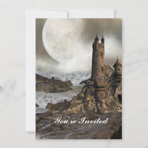 Convites Castelo de Renascença da Fantasia Gótica Europa