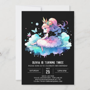 Convites Castle Magical Princess Birthday