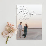 Convites Casual Calliografia Orçamento Foto Casual<br><div class="desc">Celebre seu amor com nosso "Convite Casual de Casamento de Fotos de Orçamento Caligrafia". Esta design, perfeita para um casal moderno consciente do orçamento, apresenta uma incrível foto da paisagem do deserto. A caligrafia manuscrita acrescenta um toque elegante, fazer ideal para um casamento não tradicional de verão ao ar livre....</div>