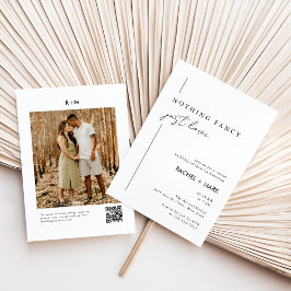 Convites Casual Minimalista Nada Rico Apenas Adorando Casam