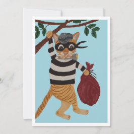 Convites Cat Burglar Invitation