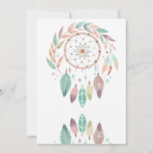 Convites Catcher Rustic Bohemian Dream
