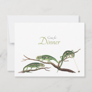 Convites Catching Flies Quirky Janta Chameleons