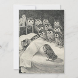 Convites Cats Nightmare. Louis Wain