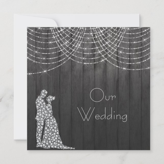 Convites Cavaleiro Crystal Light no casamento de armadura b (Frente)