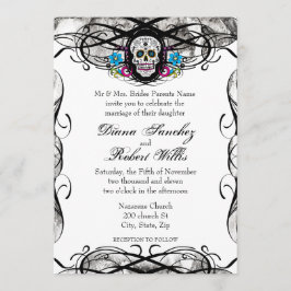 Convites Cavaleras Muerte Skull e Flourish Convidam
