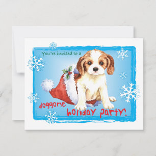 Convites Cavalier felizes de Howliday