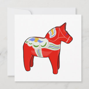 Convites Cavalo Dalecarliano