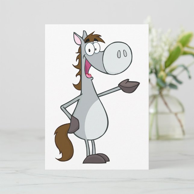 Convites Cavalo de Desenho Animado (Criador carregado)